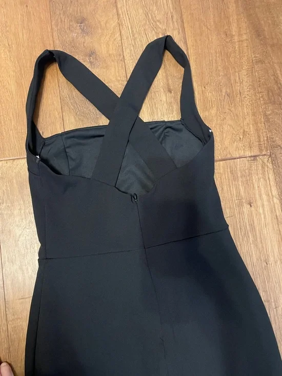 Lulus Glamorous Dedication Black Sleeveless Column Maxi Dress - Picture 8 of 8